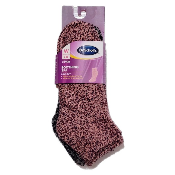 Dr. Scholl's Accessories - Dr. Scholl's Soothing Spa Low Cut Socks 2 Pack NWT